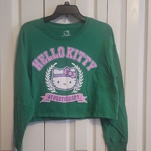 Hello Kitty Green Long Sleeve Tee
